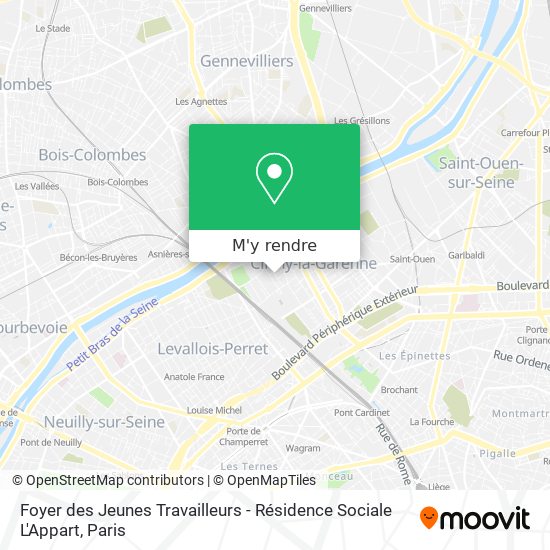 Foyer des Jeunes Travailleurs - Résidence Sociale L'Appart plan