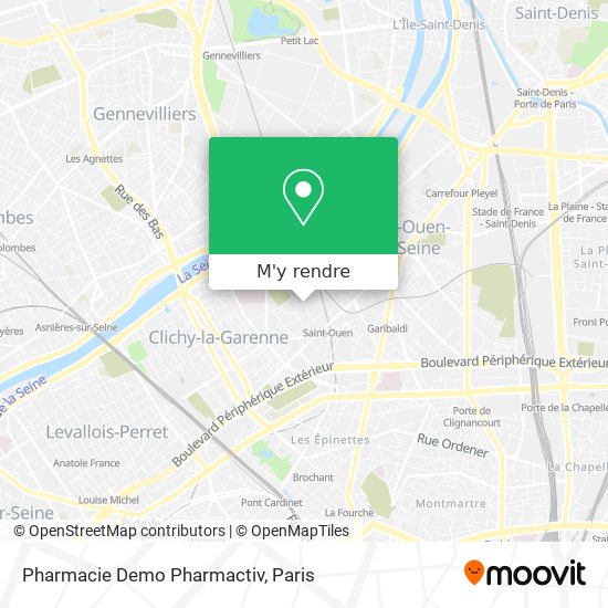 Pharmacie Demo Pharmactiv plan