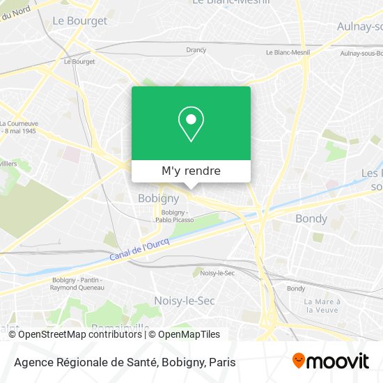 Agence Régionale de Santé, Bobigny plan