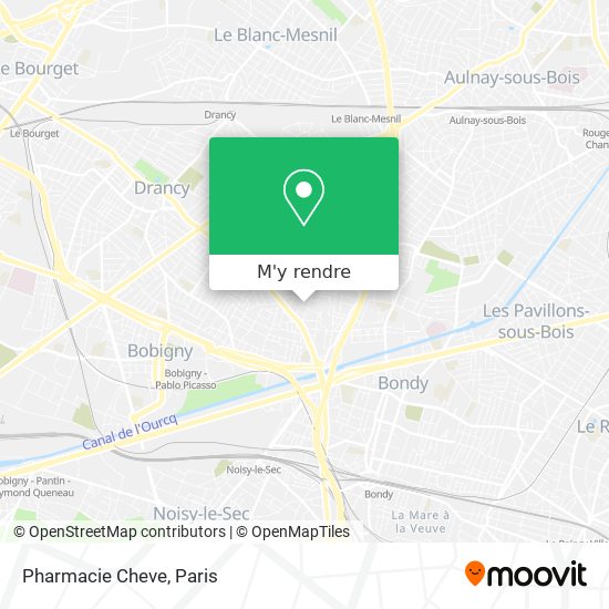 Pharmacie Cheve plan