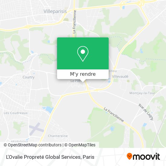 L'Ovalie Propreté Global Services plan