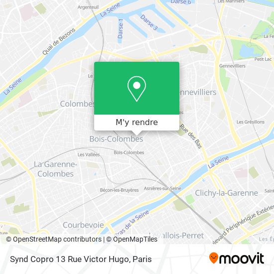 Synd Copro 13 Rue Victor Hugo plan