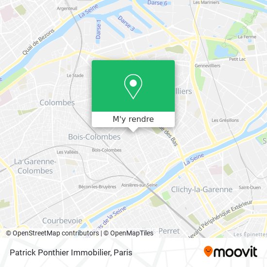 Patrick Ponthier Immobilier plan