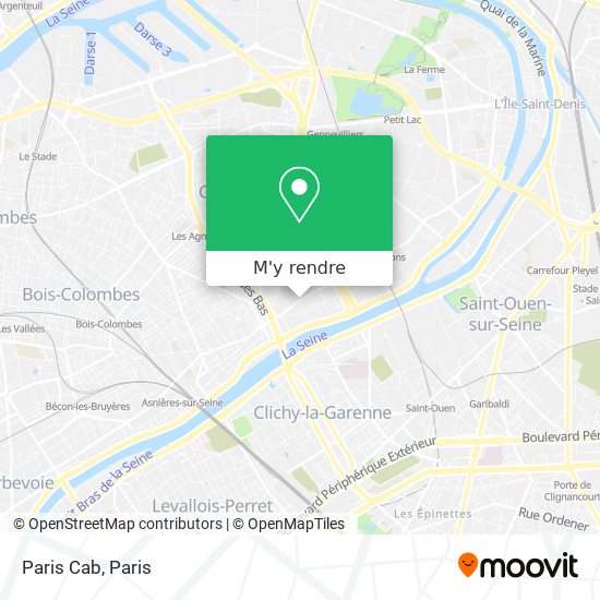 Paris Cab plan