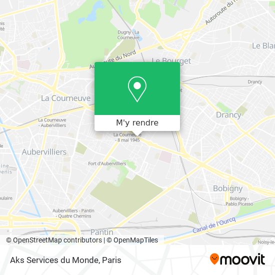 Aks Services du Monde plan