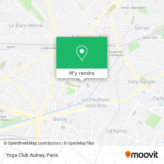 Yoga Club Aulnay plan