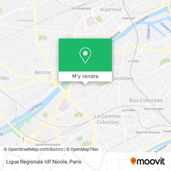 Ligue Regionale Idf Nicole plan