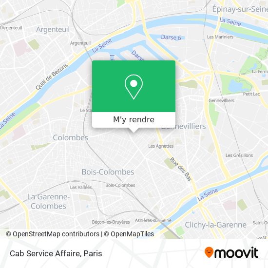 Cab Service Affaire plan