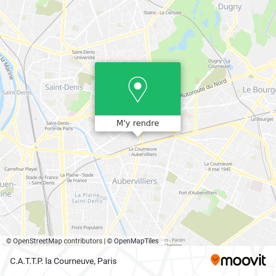 C.A.T.T.P. la Courneuve plan