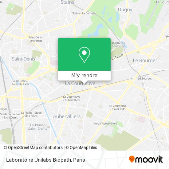 Laboratoire Unilabs Biopath plan