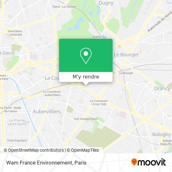 Wam France Environnement plan