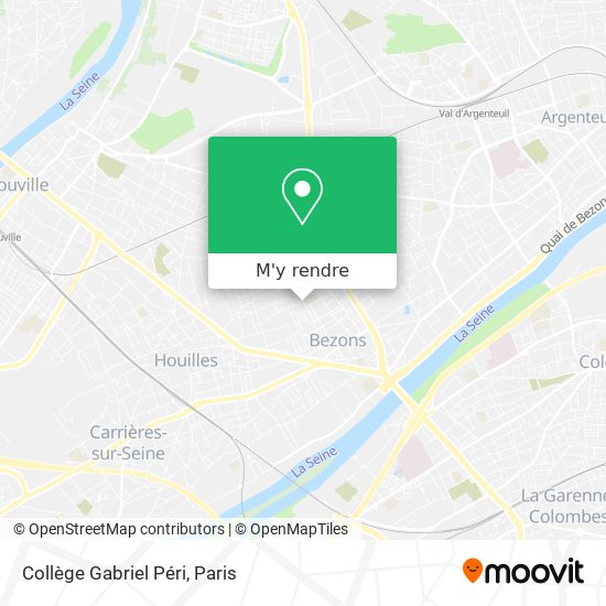 Collège Gabriel Péri plan