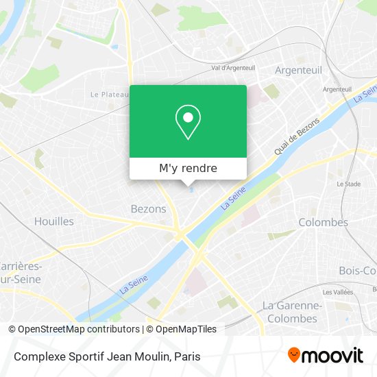 Complexe Sportif Jean Moulin plan