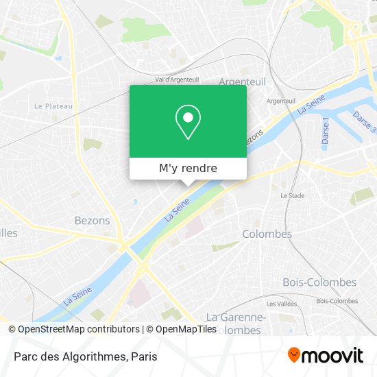 Parc des Algorithmes plan