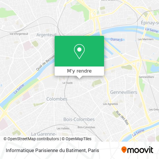 Informatique Parisienne du Batiment plan