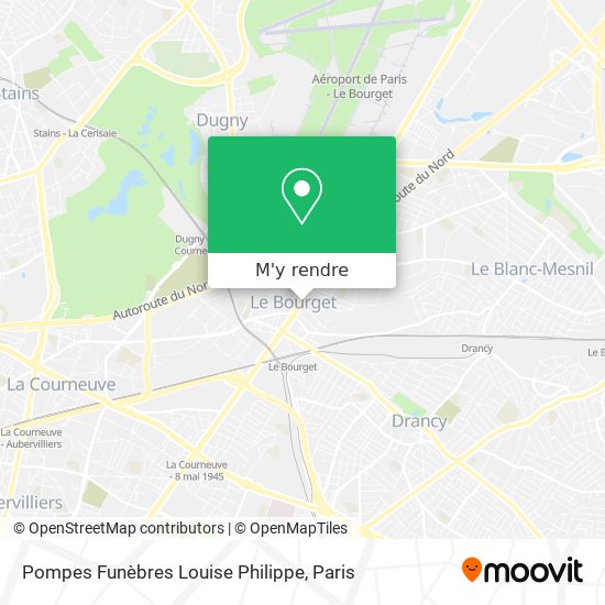 Pompes Funèbres Louise Philippe plan
