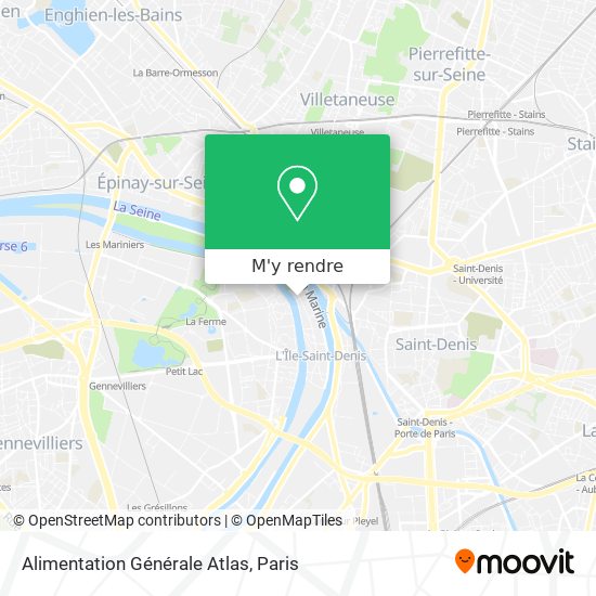 Alimentation Générale Atlas plan