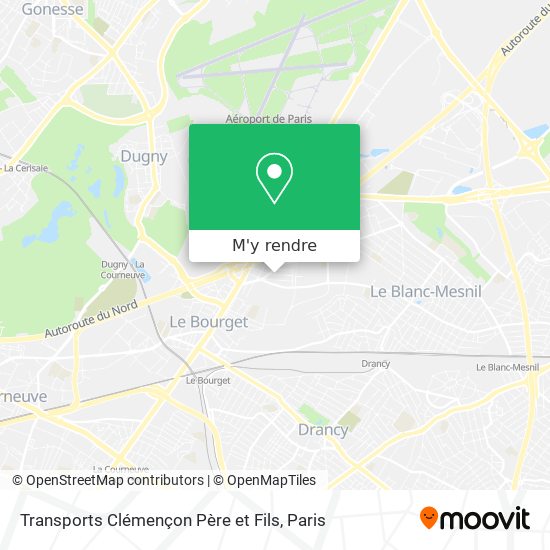 Transports Clémençon Père et Fils plan