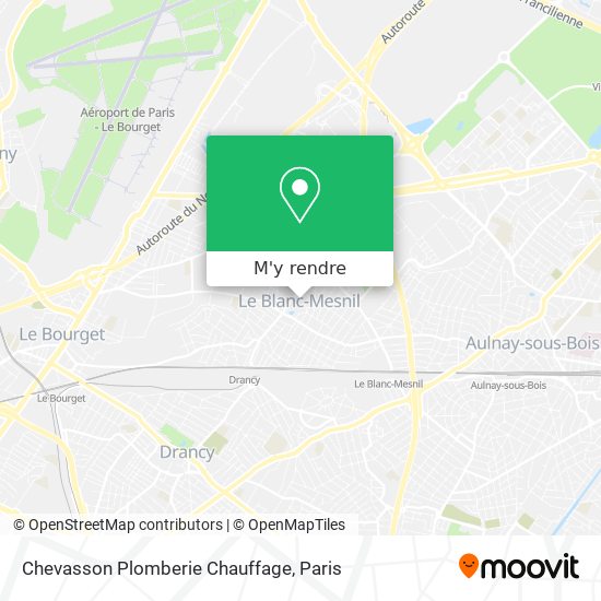 Chevasson Plomberie Chauffage plan