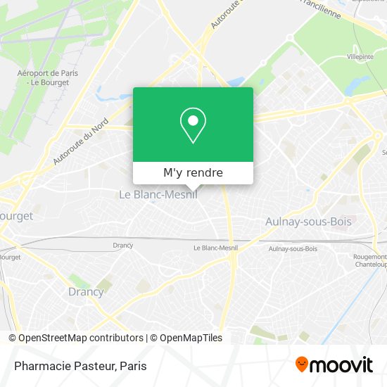 Pharmacie Pasteur plan