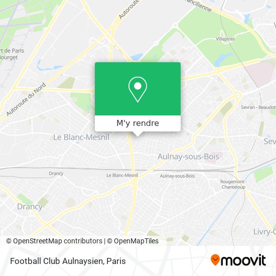 Football Club Aulnaysien plan