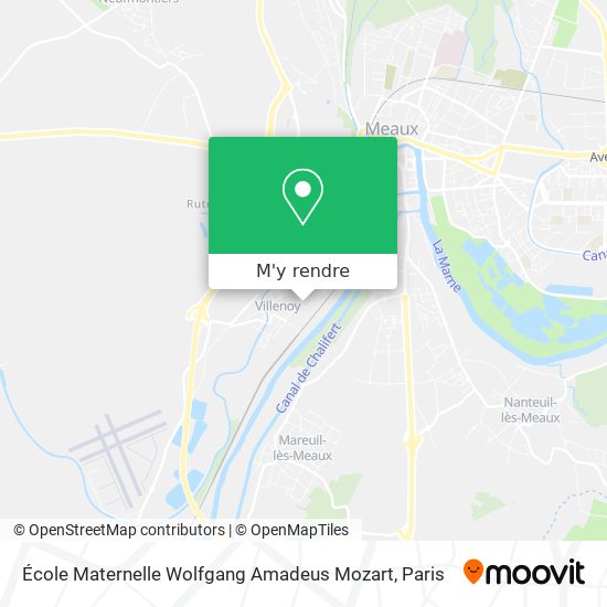 École Maternelle Wolfgang Amadeus Mozart plan