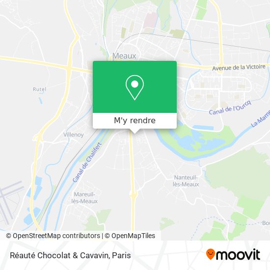 Réauté Chocolat & Cavavin plan