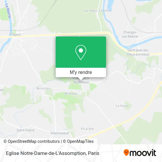 Eglise Notre-Dame-de-L'Assomption plan