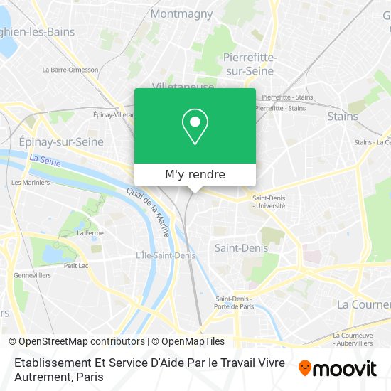 Etablissement Et Service D'Aide Par le Travail Vivre Autrement plan