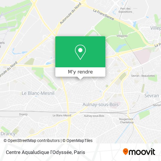 Centre Aqualudique l'Odyssée plan