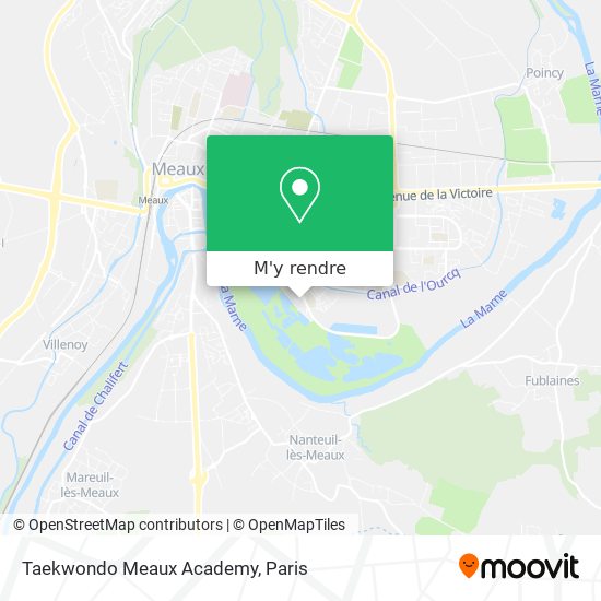 Taekwondo Meaux Academy plan