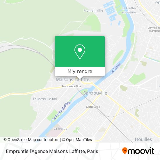 Empruntis l'Agence Maisons Laffitte plan