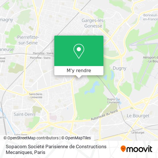 Sopacom Société Parisienne de Constructions Mecaniques plan