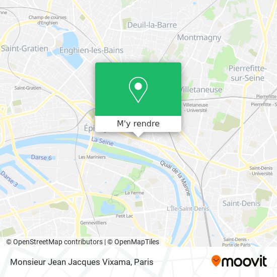 Monsieur Jean Jacques Vixama plan