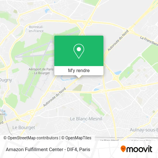 Amazon Fulfillment Center - DIF4 plan