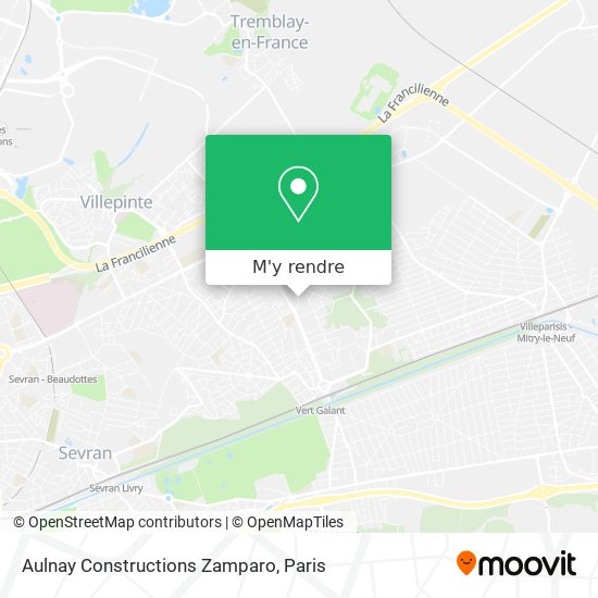 Aulnay Constructions Zamparo plan