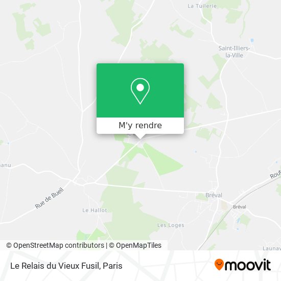 Le Relais du Vieux Fusil plan