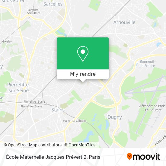 École Maternelle Jacques Prévert 2 plan