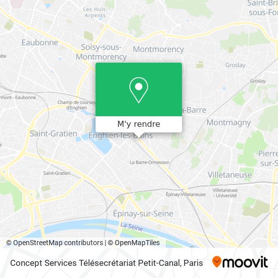 Concept Services Télésecrétariat Petit-Canal plan