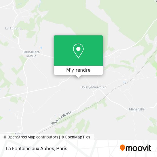 La Fontaine aux Abbés plan