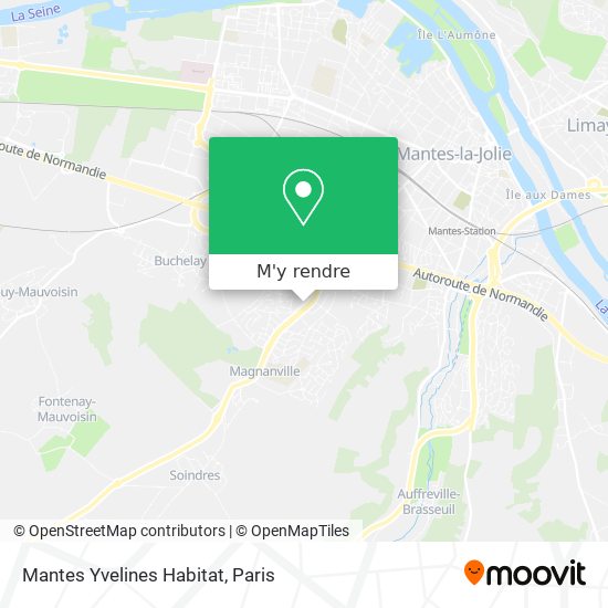 Mantes Yvelines Habitat plan