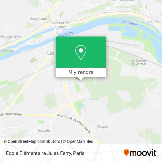École Élémentaire Jules Ferry plan