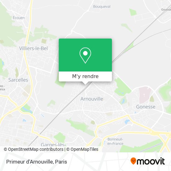 Primeur d'Arnouville plan