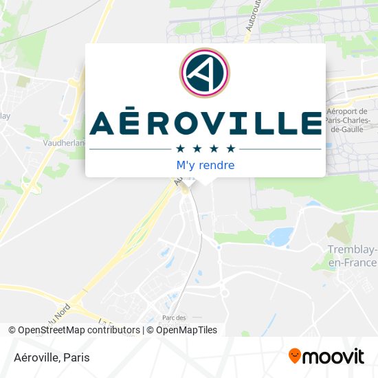 Aéroville plan