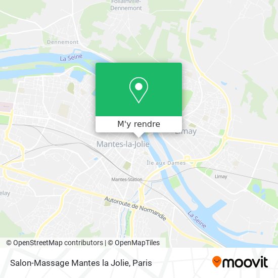 Salon-Massage Mantes la Jolie plan