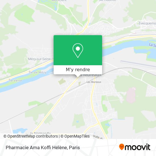 Pharmacie Ama Koffi Hélène plan