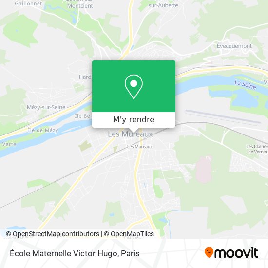 École Maternelle Victor Hugo plan