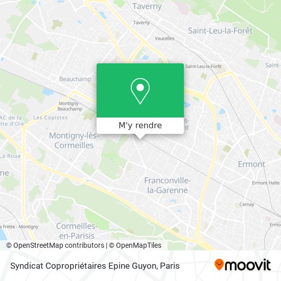 Syndicat Copropriétaires Epine Guyon plan