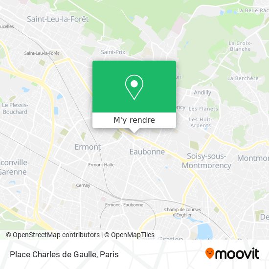 Place Charles de Gaulle plan