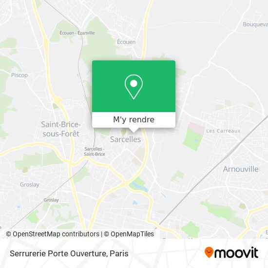 Serrurerie Porte Ouverture plan